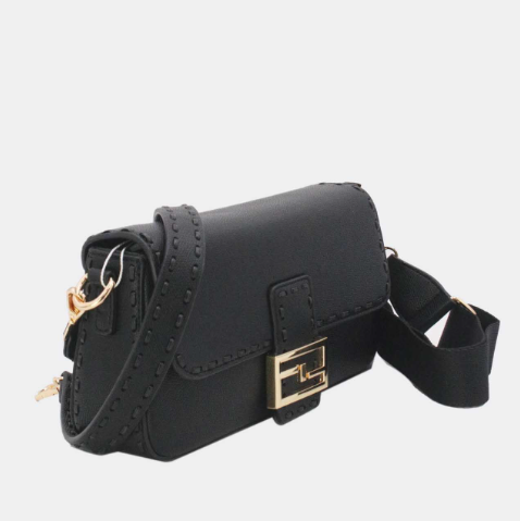Sac Baguette Iconique - Noir