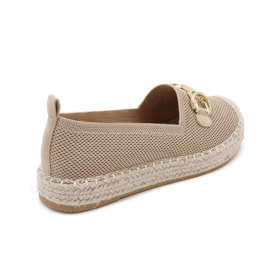 Espadrilles Plates à Mors Doré - Rose - taille 38 - vue 21