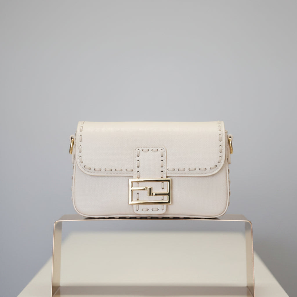 Sac Baguette - Crème