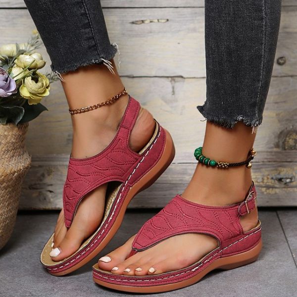 Sandales confortable à Semelle Compensées - overdope