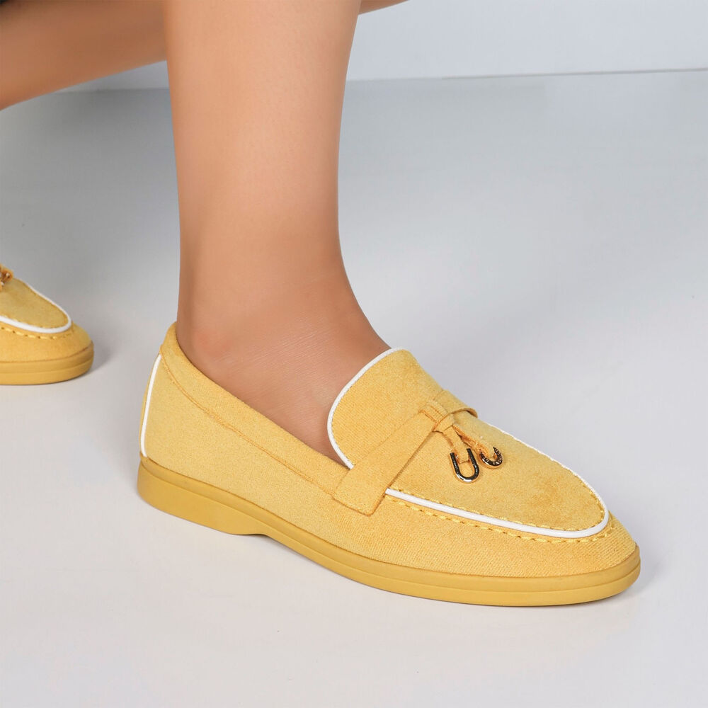 Mocassins avec breloque métallique - Rose - taille 40 - vue 29