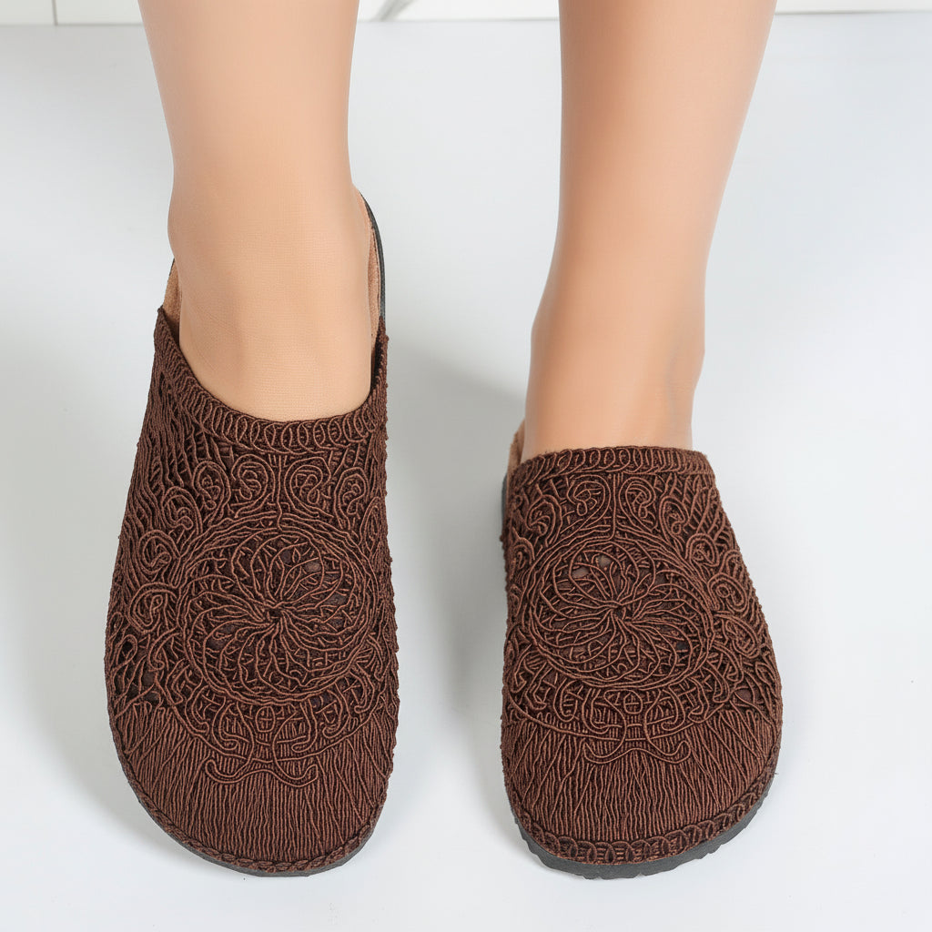Mules Artisanales Givana - Noir - taille 39 - vue 4