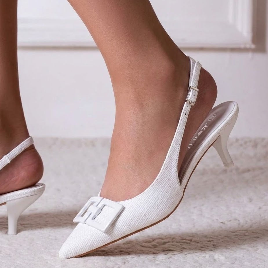 Escarpins à bride arrière - Kaki - taille 37 - vue 8