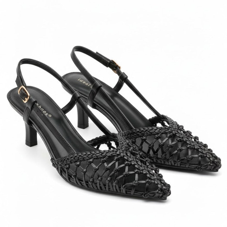 Escarpins Slingback à Bride Arrière – Élégance - Camel - taille 38 - vue 15
