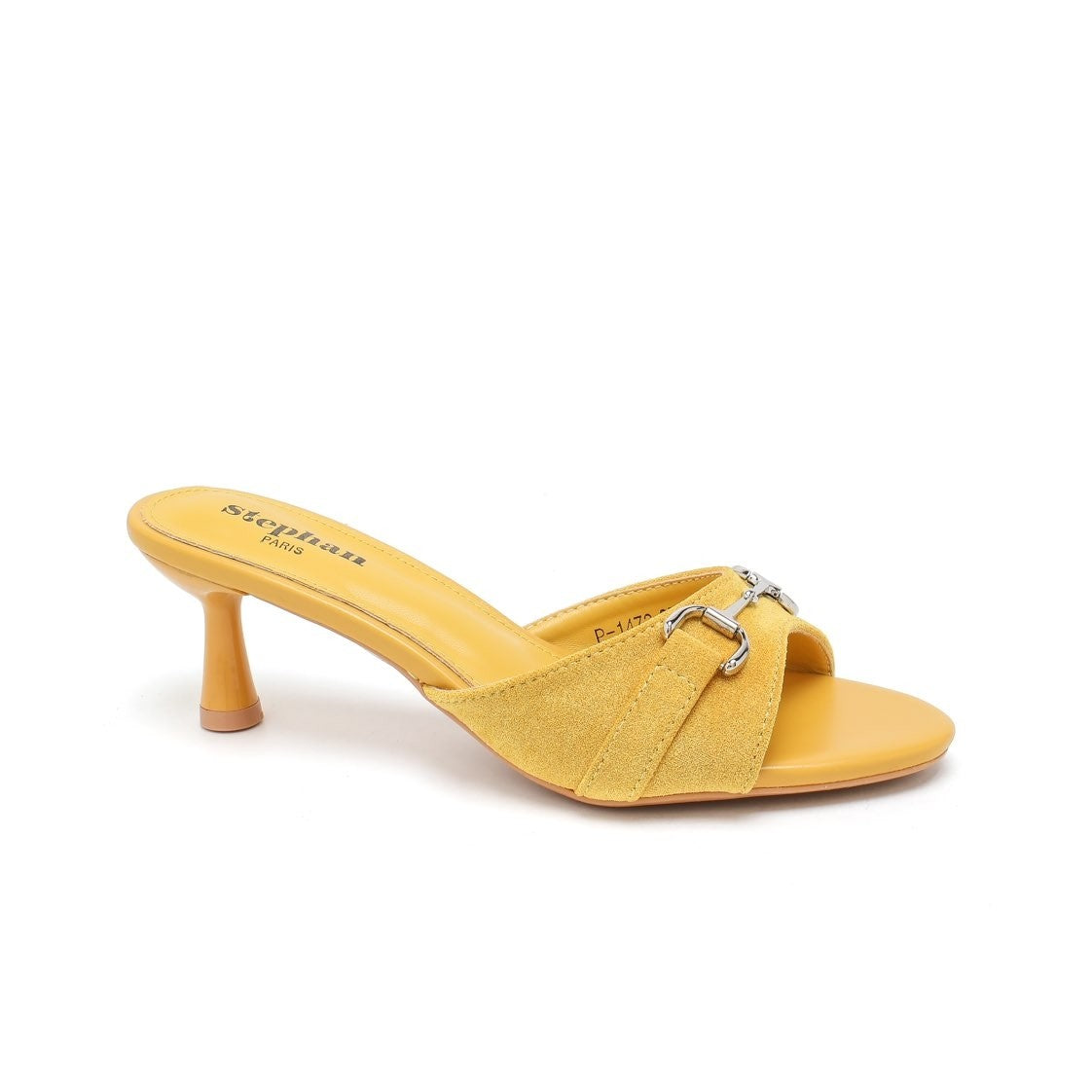 Mules à Talon avec Boucle Décorative - Noir - taille 39 - vue 4