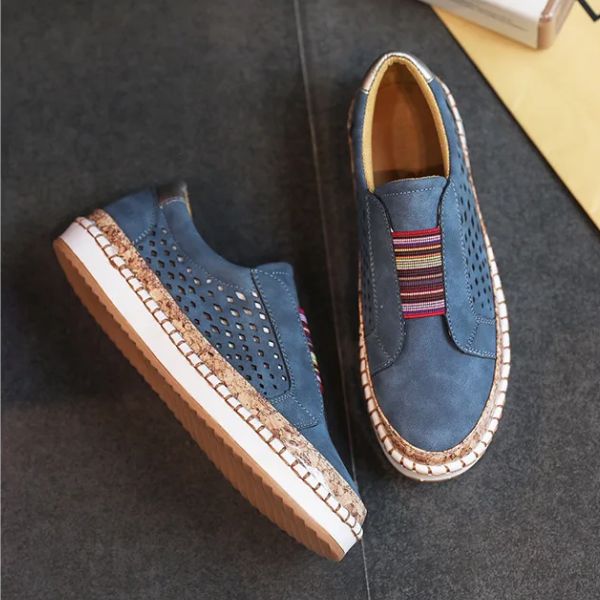 Chaussures-Confortable-à-lacets-élastiques-Overdope-
