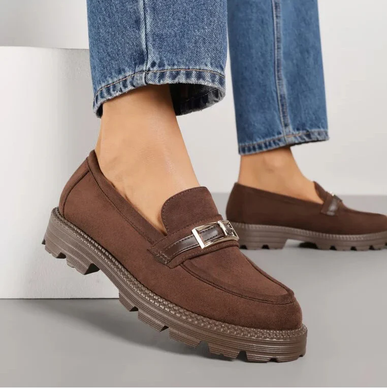 Mocassins à boucle - Noir - taille 36 - vue 1