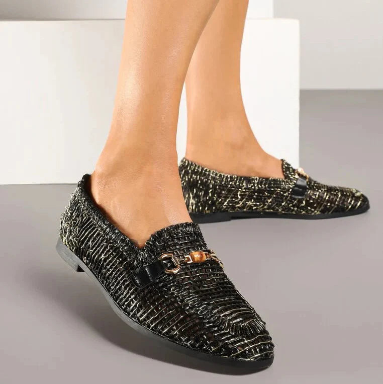 Mocassins ajourés à boucle - Blanc - taille 36 - vue 13