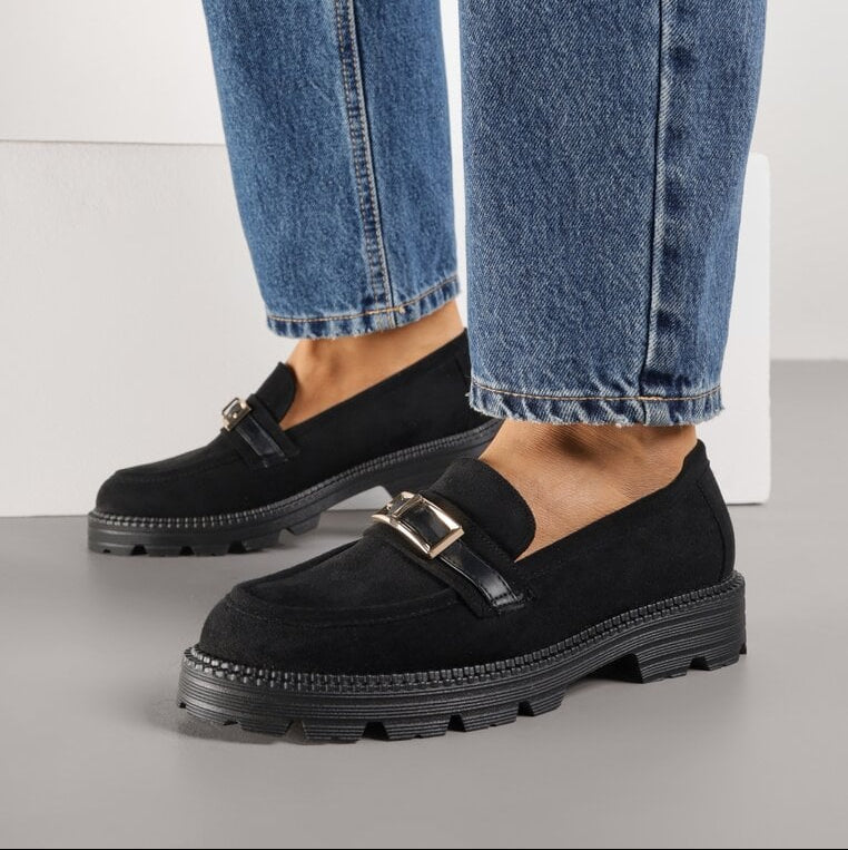 Mocassins à boucle - Marron - taille 39 - vue 10