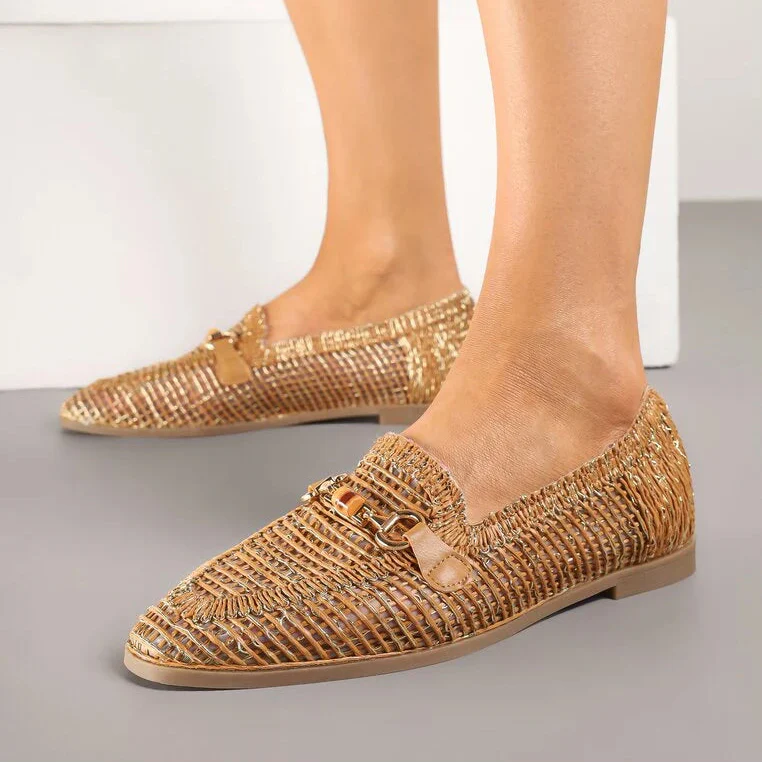 Mocassins ajourés à boucle - Noir - taille 41 - vue 6