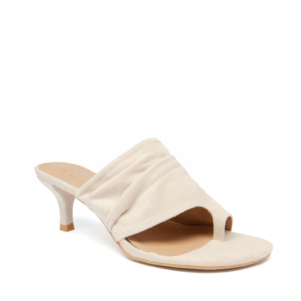 Sandale à talon au design épuré et élégant - Beige - taille 37 - vue 20