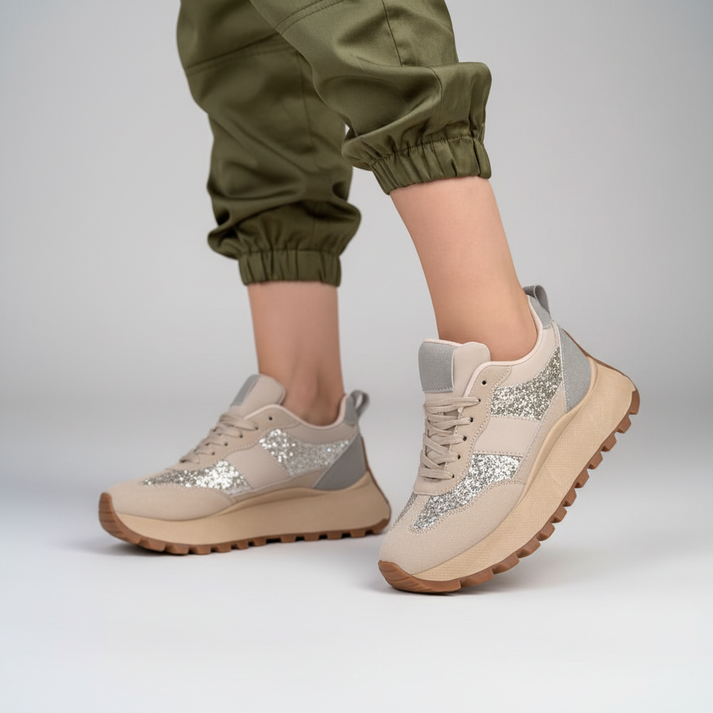 Baskets Compensées - Noir - taille 36 - vue 1