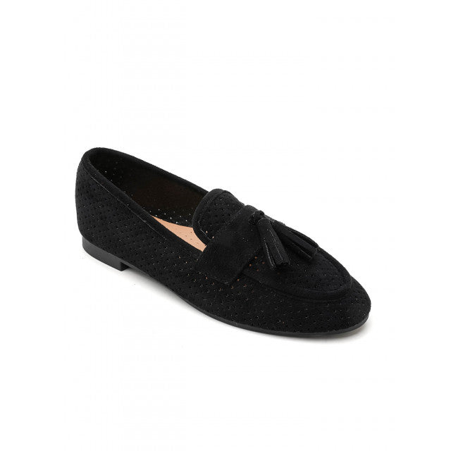 Mocassin plat classique en suédine - Marron - taille 39 - vue 16
