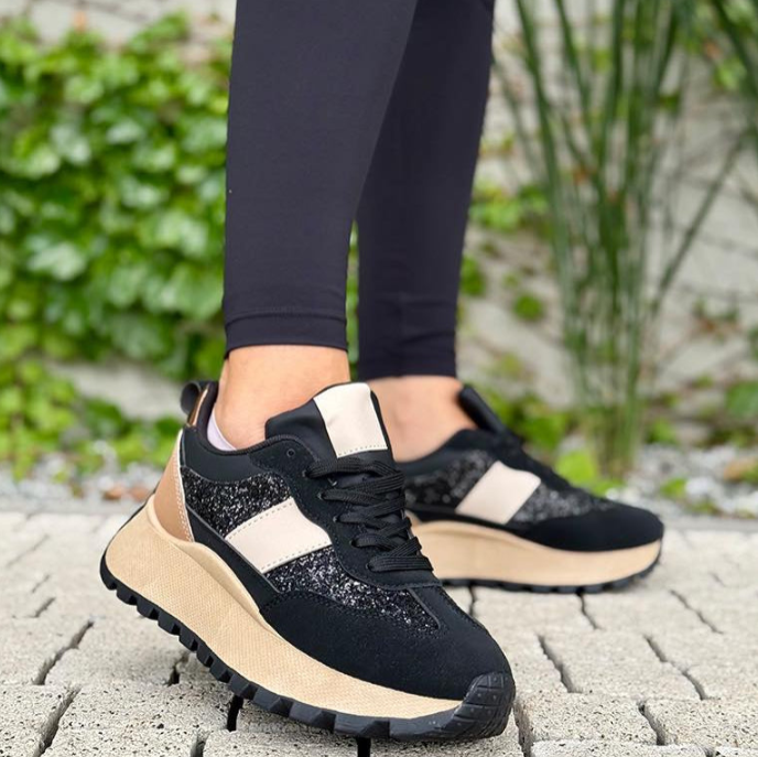 Baskets Compensées - Noir - taille 40 - vue 5