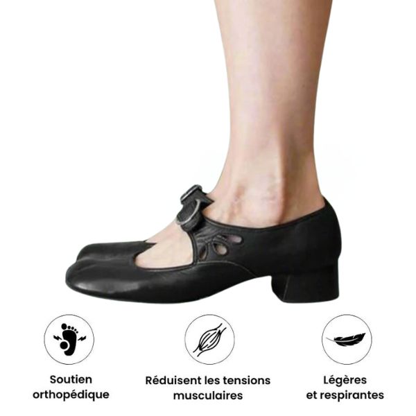Denisa | Sandales confortable avec semelle compensée confortable
