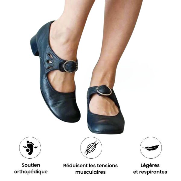 Denisa | Sandales confortable avec semelle compensée confortable