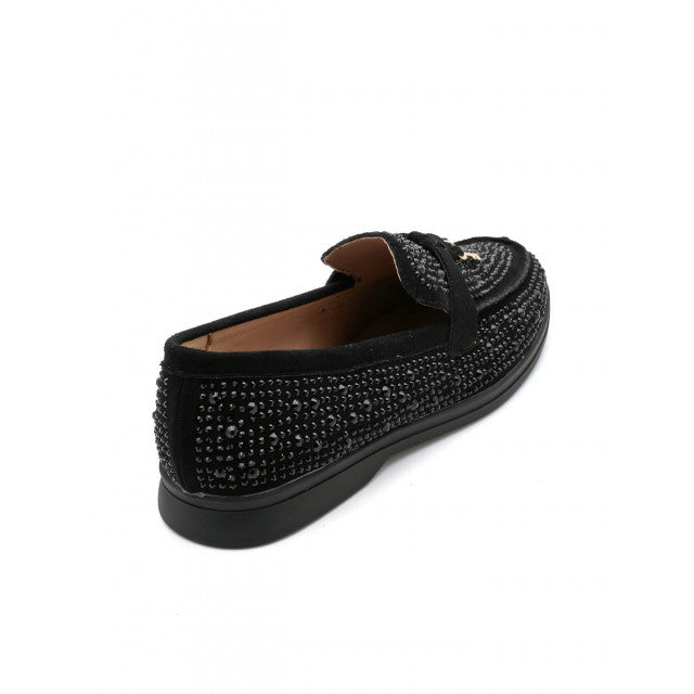 Mocassins ornés de zircons - Kaki - taille 41 - vue 18