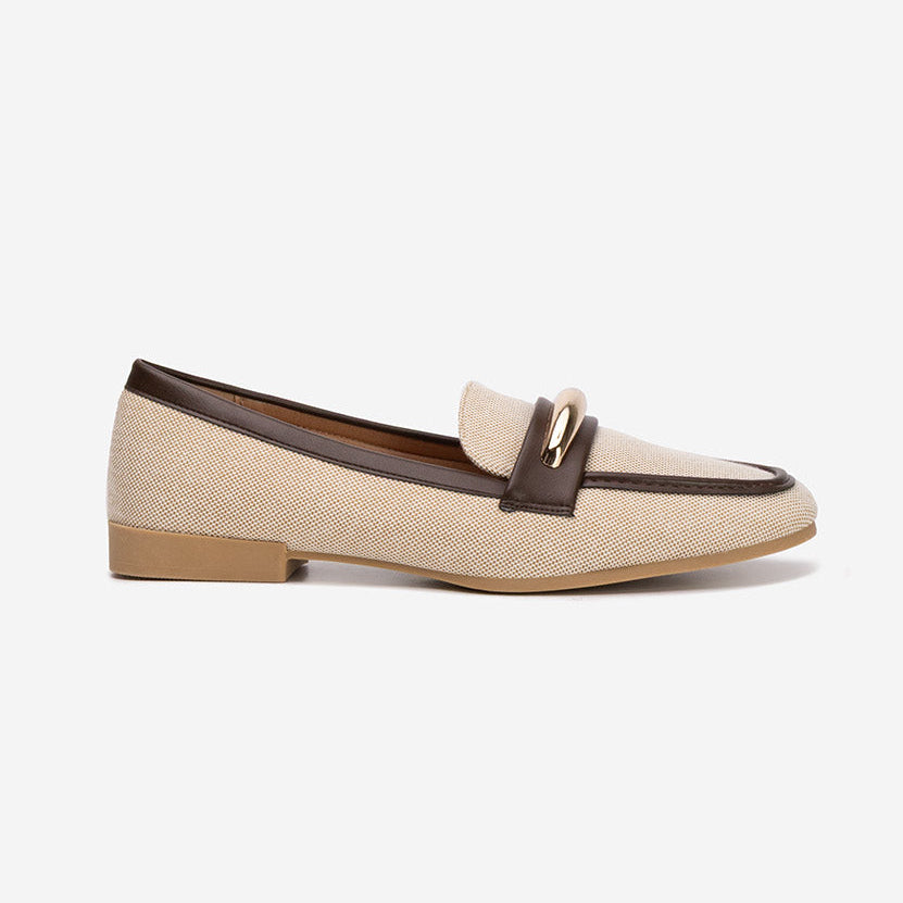 Mocassin en suède synthétique - Kaki - taille 39 - vue 10