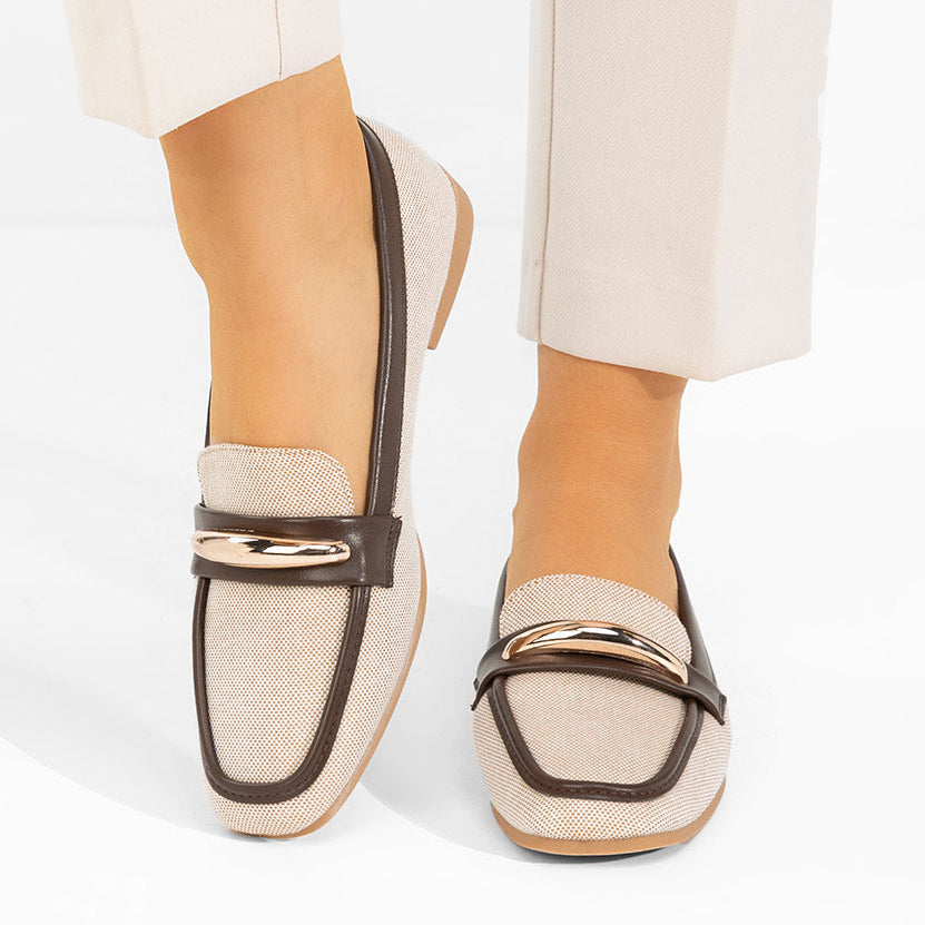 Mocassin en suède synthétique - Noir - taille 36 - vue 1