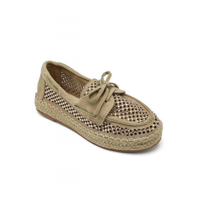 Mocassins Espadrilles à Strass – L'élégance Décontractée - Camel - taille 41 - vue 18