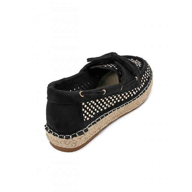 Mocassins Espadrilles à Strass – L'élégance Décontractée - Noir - taille 40 - vue 5