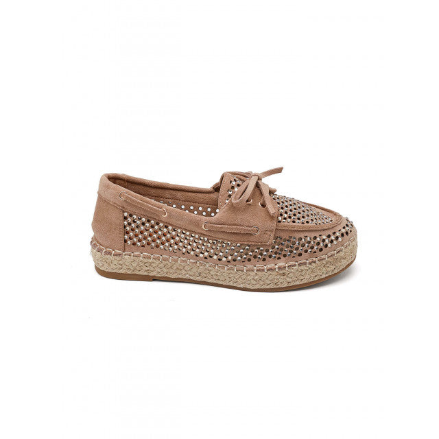 Mocassins Espadrilles à Strass – L'élégance Décontractée - Kaki - taille 36 - vue 7