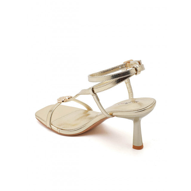 sandales à talons se distinguent par leur design aérien et leurs détails raffinés - Beige - taille 41 - vue 12