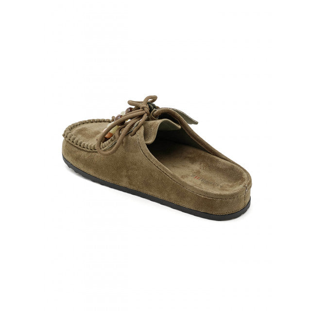 Mule Style MOC Suede – Confort Bohème & Détails Artisanaux - Vert - taille 37 - vue 14