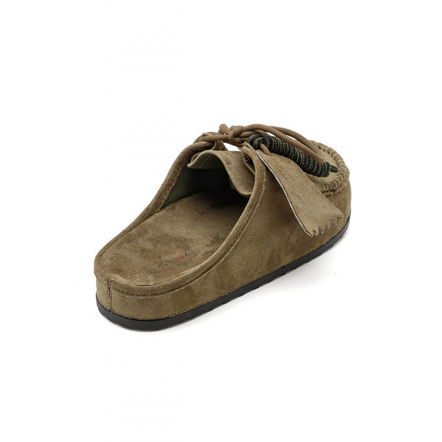 Mule Style MOC Suede – Confort Bohème & Détails Artisanaux - Vert - taille 38 - vue 15