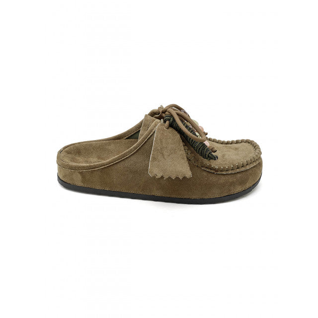 Mule Style MOC Suede – Confort Bohème & Détails Artisanaux - Vert - taille 36 - vue 13
