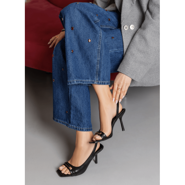 Sandales à Talon "Slingback" – Élégance Minimaliste - Marron - taille 38 - vue 21