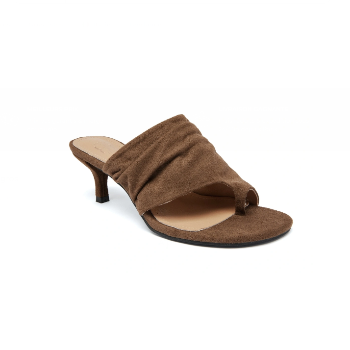 Sandale à talon au design épuré et élégant - Noir - taille 41 - vue 6
