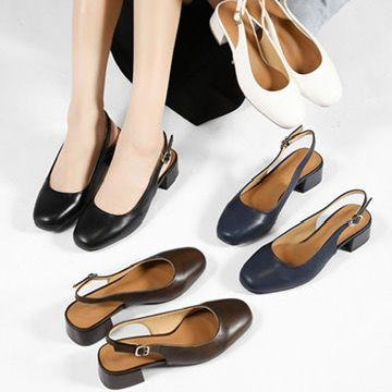 Escarpins féminines synthétiques - Noir - taille 40 - vue 5