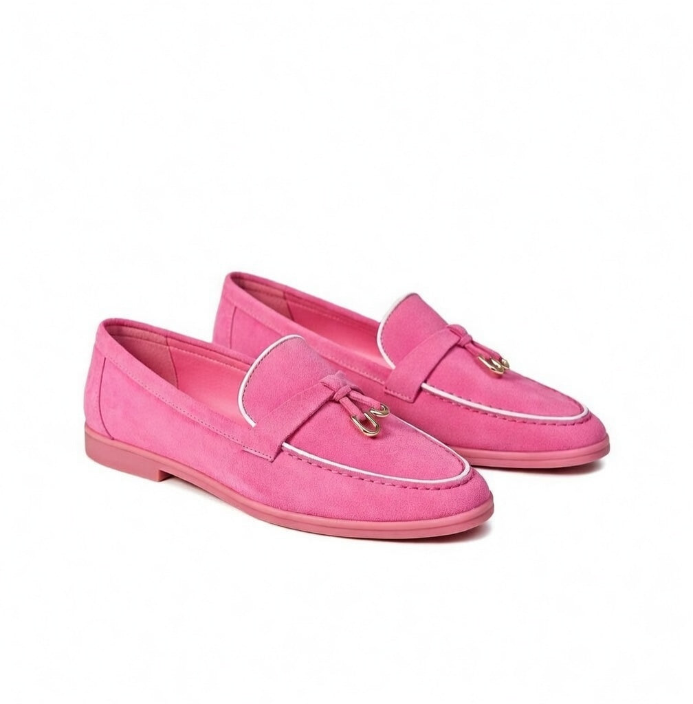 Mocassins avec breloque métallique - Marron - taille 36 - vue 19