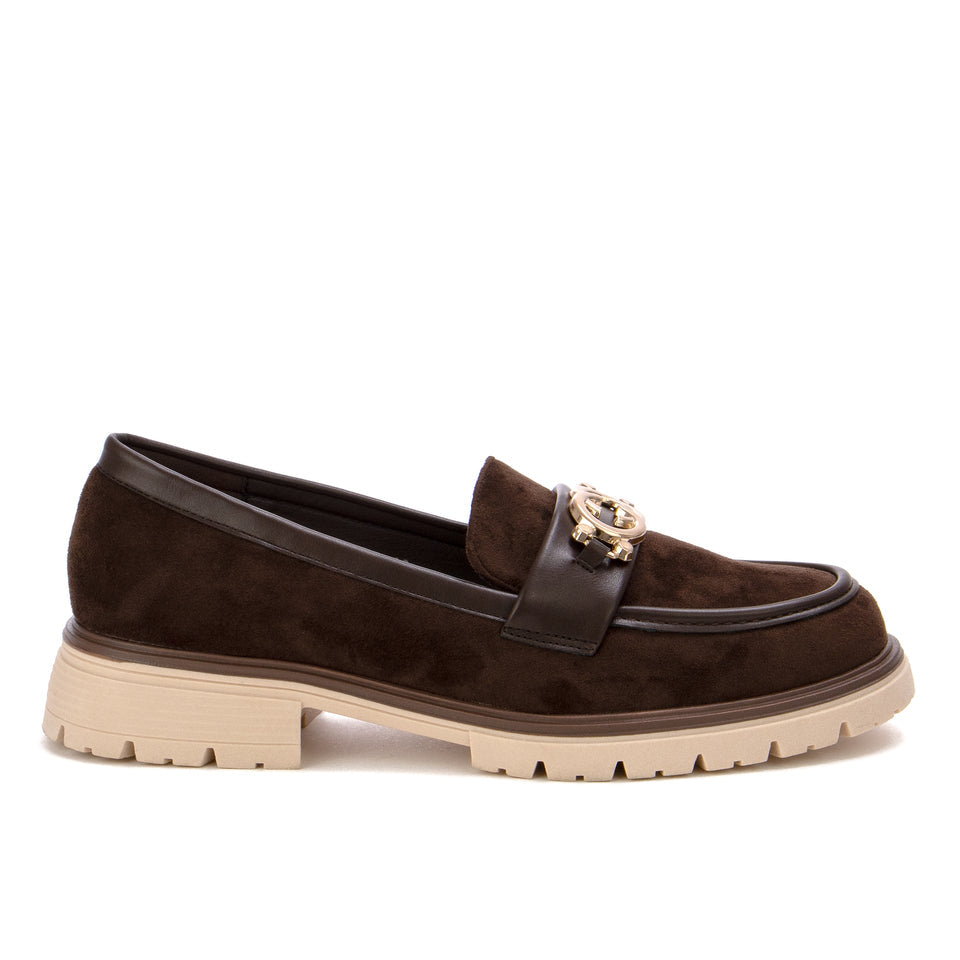 Chaussures à semelle épaisse - Marron - taille 36 - vue 7