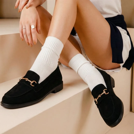 Mocassins femme classique - Noir - taille 40 - vue 5