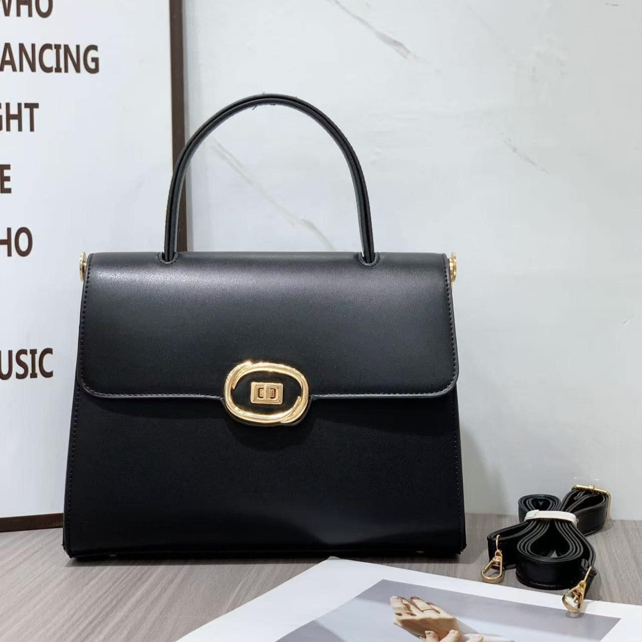 Sac à Main Minimaliste Femme - Bleu - taille 41