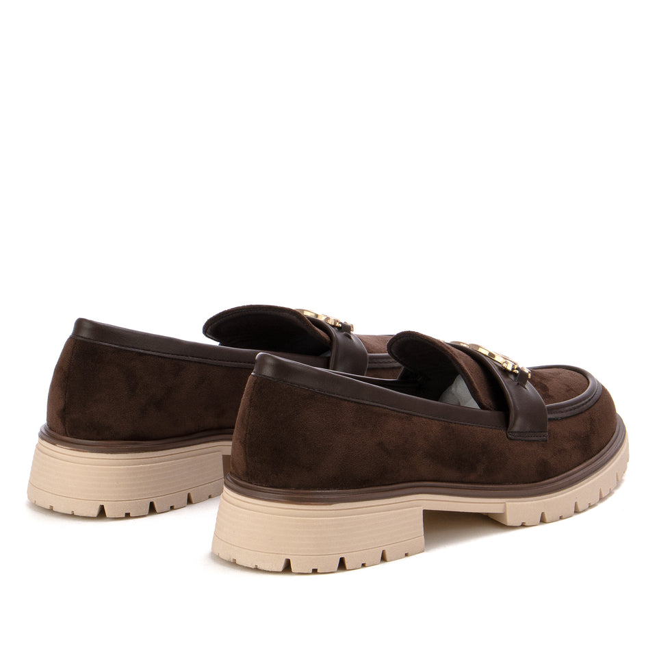 Chaussures à semelle épaisse - Marron - taille 40 - vue 11