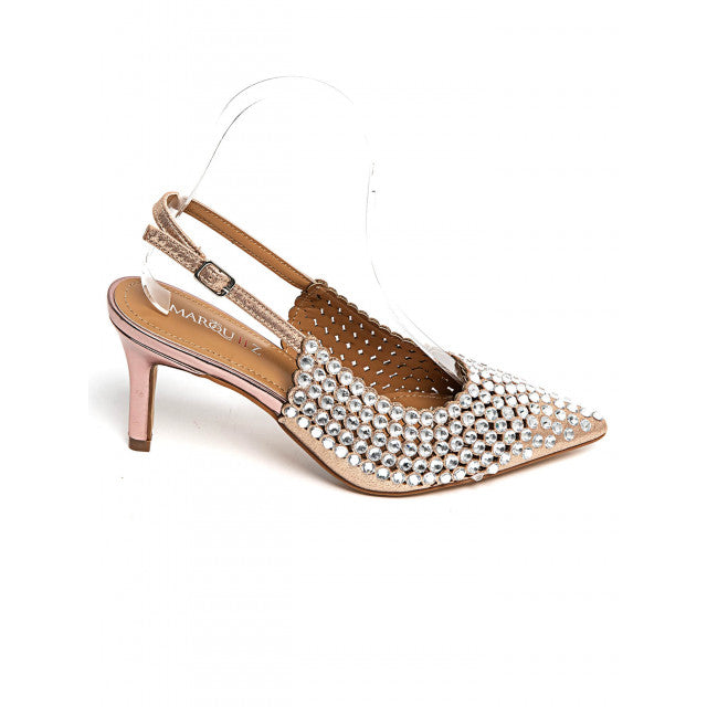 Escarpins Slingback Scintillants - Or - taille 41 - vue 12