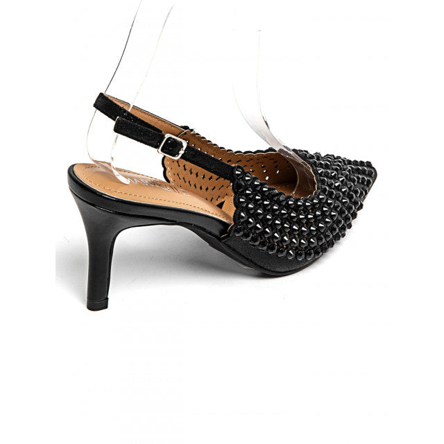 Escarpins Slingback Scintillants - Noir - taille 41 - vue 6