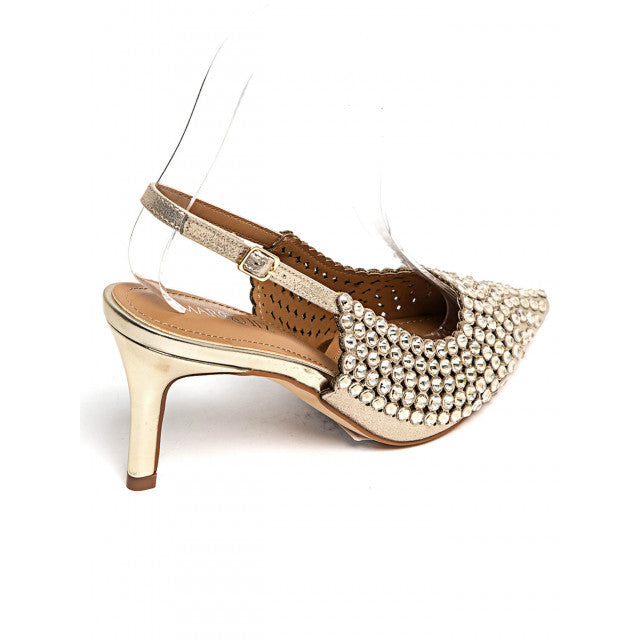 Escarpins Slingback Scintillants - Or - taille 39 - vue 10