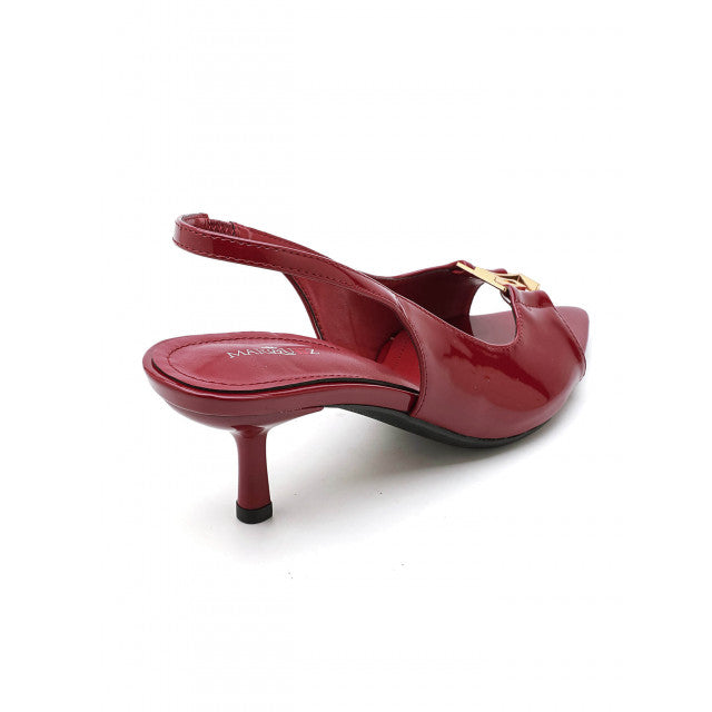 Escarpins Slingback à Bout Pointu – Élégance Vernie - Noir - taille 41 - vue 6