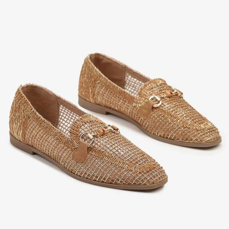 Mocassins ajourés à boucle - Blanc - taille 38 - vue 15