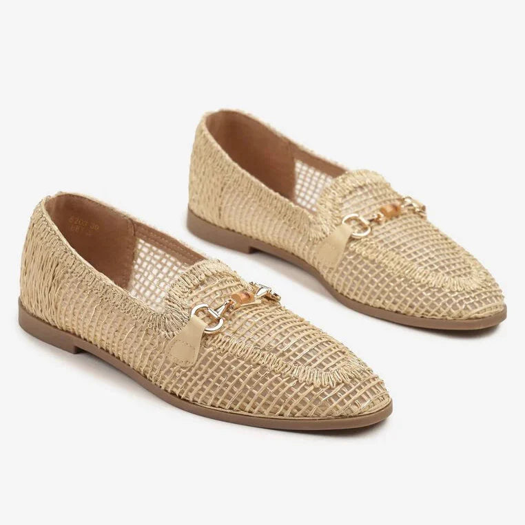 Mocassins ajourés à boucle - Noir - taille 38 - vue 3