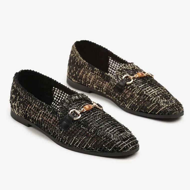 Mocassins ajourés à boucle - Blanc - taille 40 - vue 17