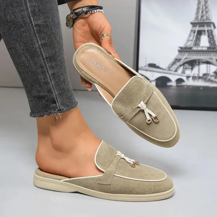 Babouche en Daim Confort - Noir - taille 40 - vue 5