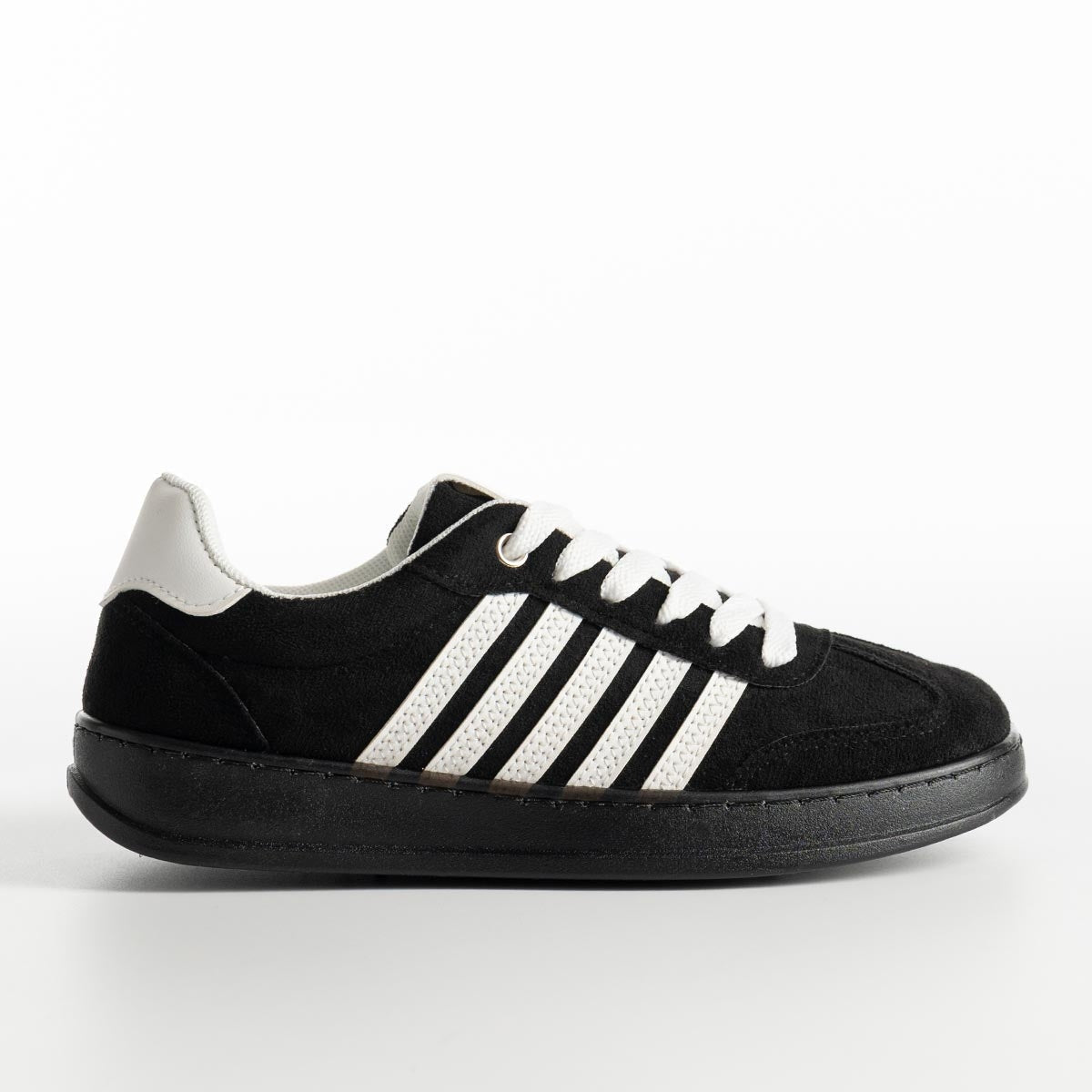 Baskets Rétro "Street-Chic" - Noir - taille 38 - vue 3