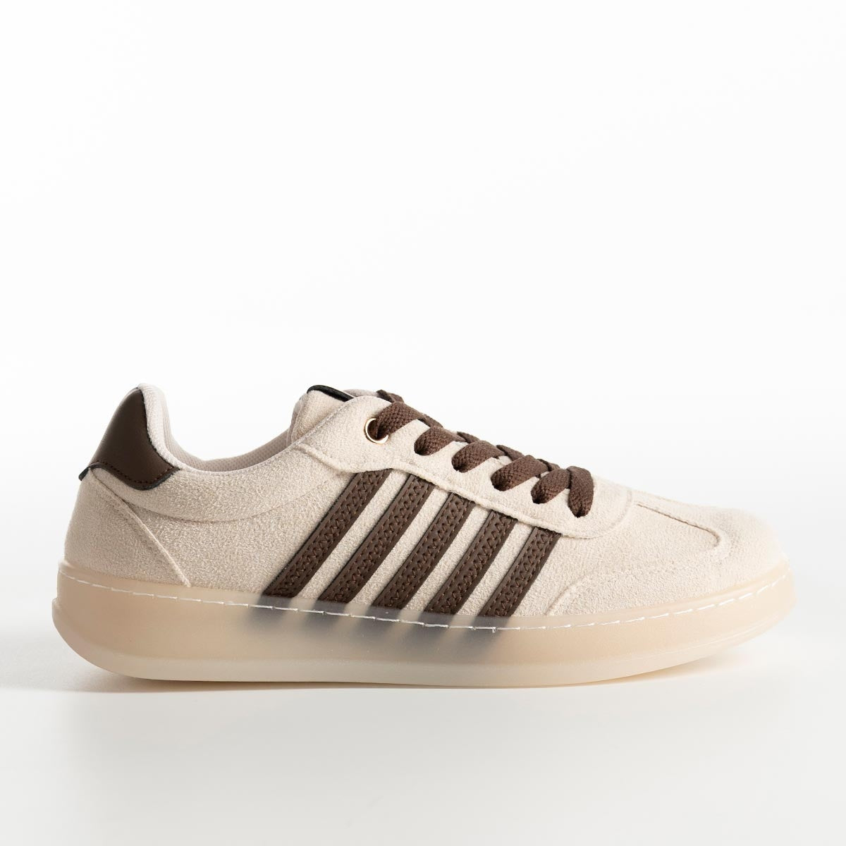 Baskets Rétro "Street-Chic" - Beige - taille 38 - vue 21