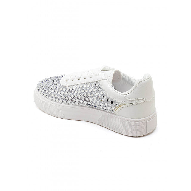 Baskets Plateformes à Cristaux – Éclat - Beige - taille 41 - vue 12