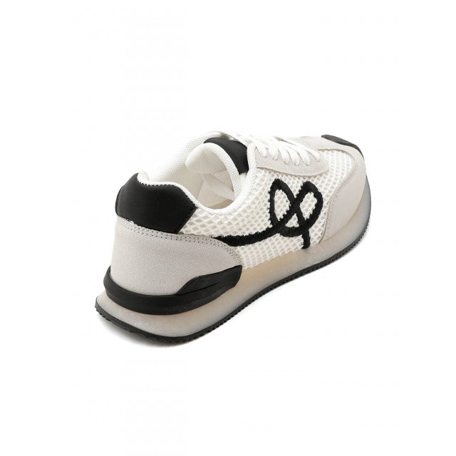 Baskets Avec Nœud Et Semelle Bicolore - Noir - taille 40 - vue 5